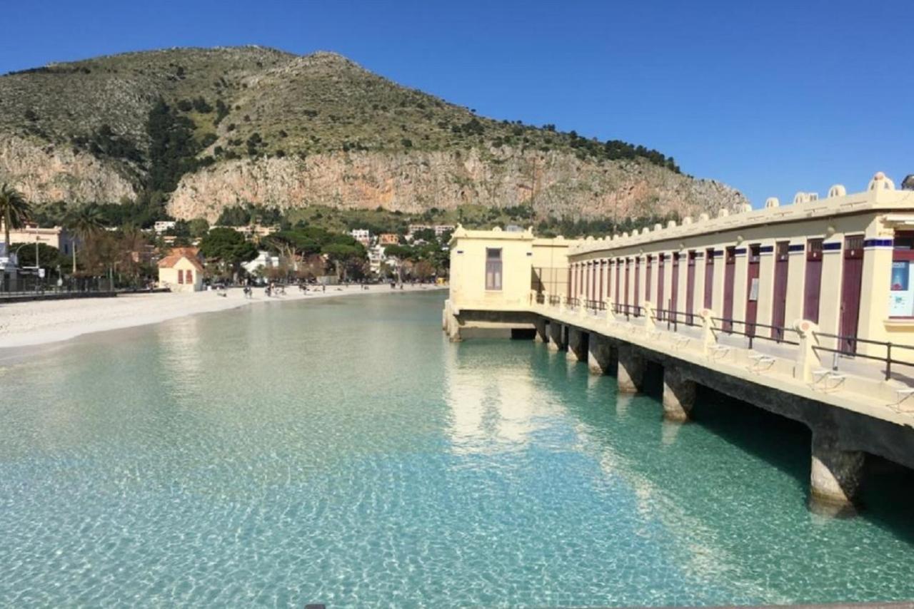 פלרמו Villa Coral Mondello מראה חיצוני תמונה